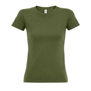 SOL'S 11502 - Imperial WOMEN T Shirt De Gola Redonda Para Senhora military green
