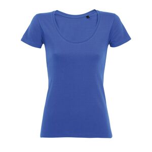 SOL'S 02079 - Metropolitan T Shirt Com Decote Redondo Para Senhora Real