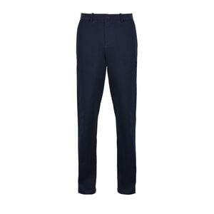 NEOBLU 03178 - Gustave Men Calças Chino Com Cintura Elástica Para Homem Bleu léger