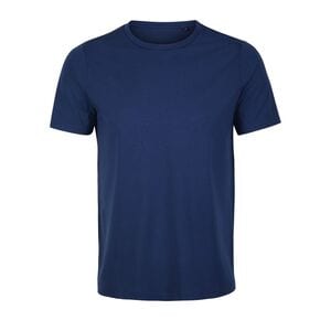 NEOBLU 03184 - Lucas Men T Shirt De Mangas Curtas Em Jersey Mercerizado Para Homem Bleu intense