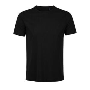 NEOBLU 03184 - Lucas Men T Shirt De Mangas Curtas Em Jersey Mercerizado Para Homem Preto profundo