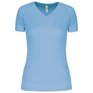 Proact PA477 - T-shirt de desporto de senhora com decote em V de manga curta