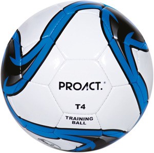 Proact PA875 - Bola de futebol Glider 2 tamanho 4 White / Royal Blue / Black