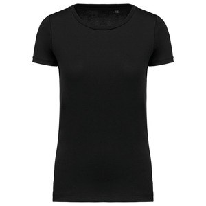 Kariban K3001 - T-shirt Supima® de senhora com decote redondo de manga curta Black