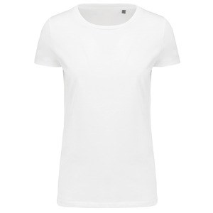 Kariban K3001 - T-shirt Supima® de senhora com decote redondo de manga curta White