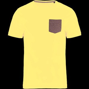 Kariban K375 - T-shirt em algodão biológico com bolso