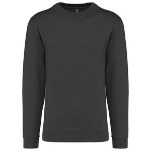 Kariban K474 - Sweatshirt com decote redondo Cinzento escuro