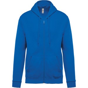 Kariban K479 - Sweatshirt com capuz e fecho Light Royal Blue