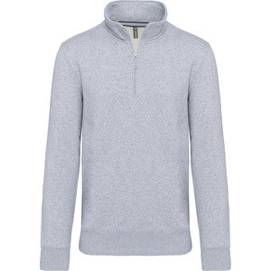 Kariban K487 - Sweatshirt 1/2 fecho Oxford Grey