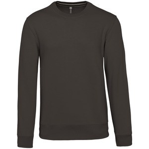 Kariban K488 - Sweatshirt com decote redondo Cinzento escuro
