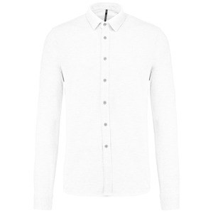 Kariban K508 - Camisa em malha piqué de manga comprida White