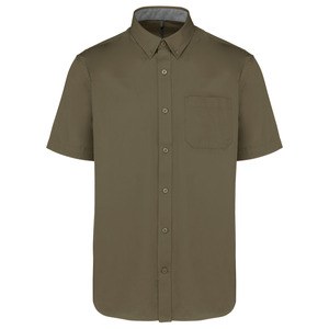 Kariban K587 - Camisa Ariana de homem de manga curta Light Khaki