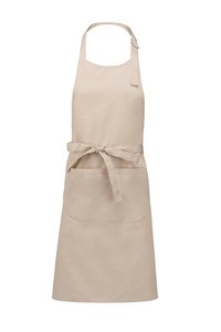 Kariban K885 - APRON - AVENTAL COM PEITO Angora (Natural)