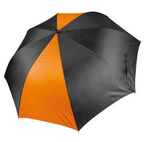 Kimood KI2008 - Chapéu de chuva de golfe grande Black / Orange