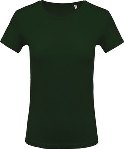 Kariban K389 - T-shirt de senhora com decote redondo de manga curta Verde floresta