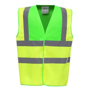 Yoko YHVW100 - Colete de alta visibilidade Lime / Hi Vis Yellow