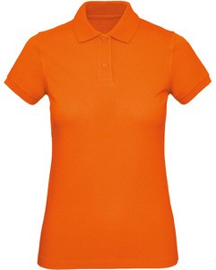 B&C CGPW440 - Polo bio senhora Laranja