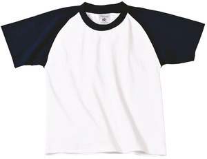 B&C CGTK350 - T-shirt de criança Baseball