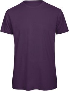 B&C CGTM042 - T-shirt Organic Inspire de homem com decote redondo Urban Purple
