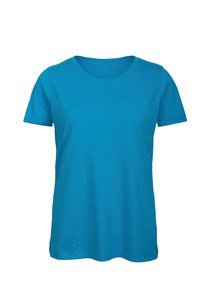 B&C CGTW043 - T-shirt Organic Inspire de senhora com decote redondo Atoll