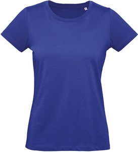 B&C CGTW049 - T-shirt de senhora bio Inspire Plus Cobalto Azul