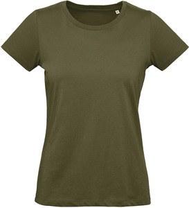 B&C CGTW049 - T-shirt de senhora bio Inspire Plus Urban Khaki