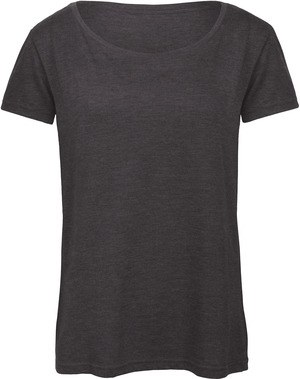 B&C CGTW056 - T-shirt Triblend de senhora com decote redondo