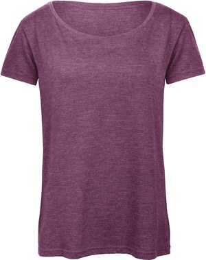 B&C CGTW056 - T-shirt Triblend de senhora com decote redondo