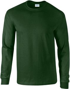 Gildan GI2400 - T-Shirt 2400 Ultra Cotton Manga Comprida Verde floresta