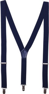 Premier PR701 - Suspensórios com pinças Azul marinho