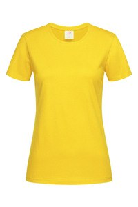 Stedman STE2600 - Camiseta clássica do pescoço feminino feminino Sunflower Yellow