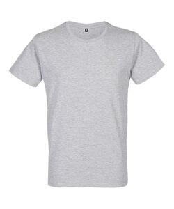 RTP Apparel 03259 - Cosmic 155 Men T Shirt Cortada E Cosida De Mangas Curtas Para Homem Cinzento matizado