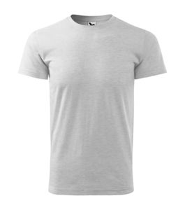 Malfini 129 - Gents básicos de camiseta gris chiné clair