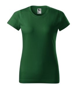 Malfini 134 - Senhoras básicas de camiseta Verde garrafa