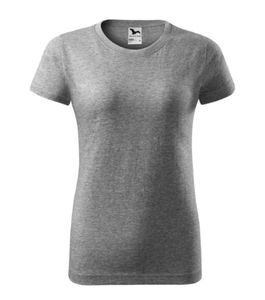 Malfini 134 - Senhoras básicas de camiseta Cinza matizado profundo