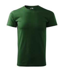 Malfini 137 - Camiseta nova pesada unissex Verde garrafa