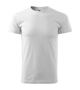 Malfini 137 - Camiseta nova pesada unissex Branco