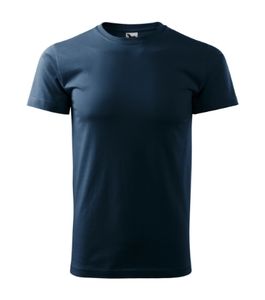 Malfini 137 - Camiseta nova pesada unissex Mar Azul