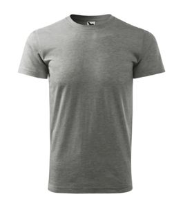 Malfini 137 - Camiseta nova pesada unissex Cinza matizado profundo