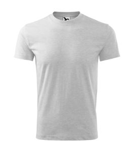Malfini 110 - Camiseta pesada mista gris chiné clair