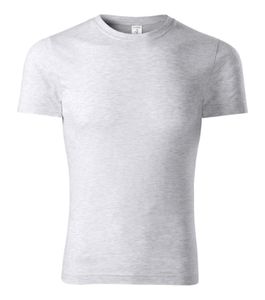 Piccolio P73 - Paint T-shirt unisex gris chiné clair
