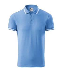 Malfini 219 - Camisa polo masculina urbana Light Blue