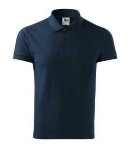 Malfini 215 - Camisa de pólo pesado de algodão Gents Mar Azul