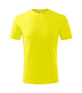 Malfini 135 - T-shirt clássica de crianças Amarelo lima