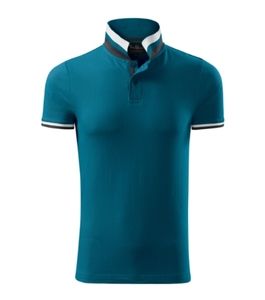Malfini Premium 256 - Colarinho de camisa polo Bleu pétrole