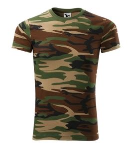 Malfini 144 - T-shirt de camuflagem unissex camouflage brown