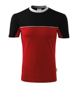 Malfini 109 - T-shirt colormix unissex Vermelho