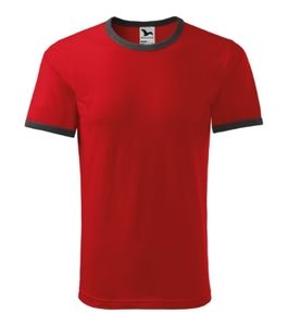 Malfini 131 - T-shirt infinito unissex Vermelho