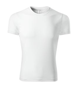 Piccolio P81 - T-shirt pixel unissex Branco