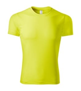 Piccolio P81 - T-shirt pixel unissex néon jaune